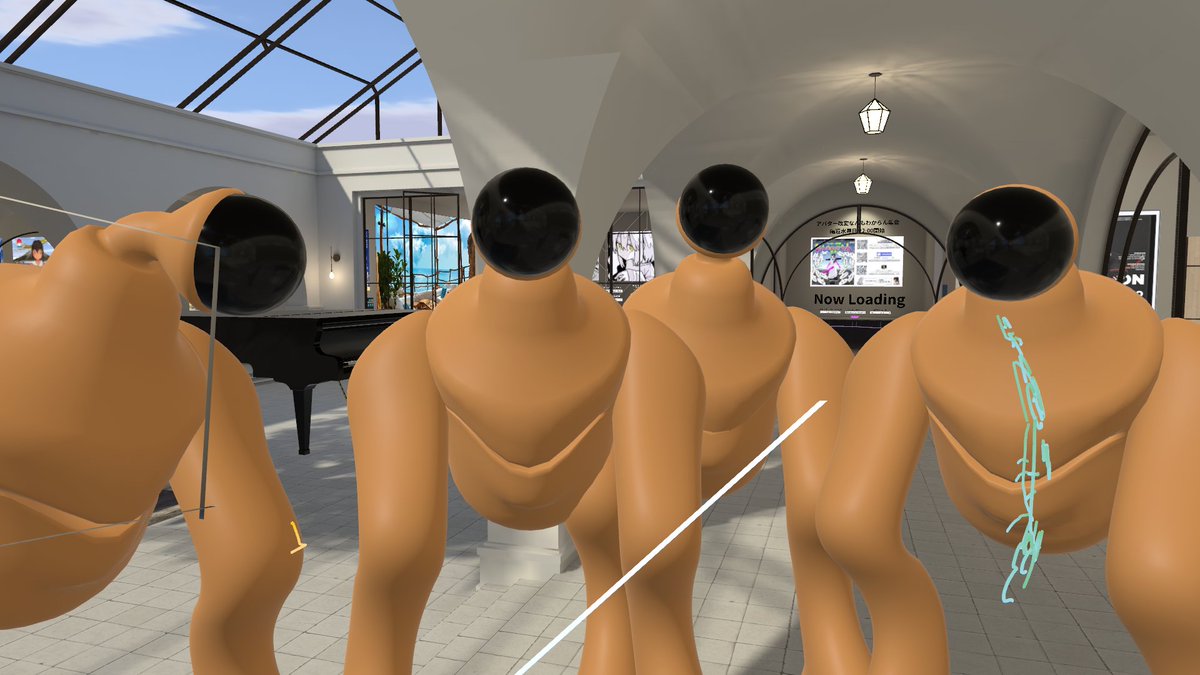 touhuu3's tweet photo. #ob集会 地球の探索に来てる宇宙人と遭遇しました #VRChat https://t.co/ufKeXFLGyF