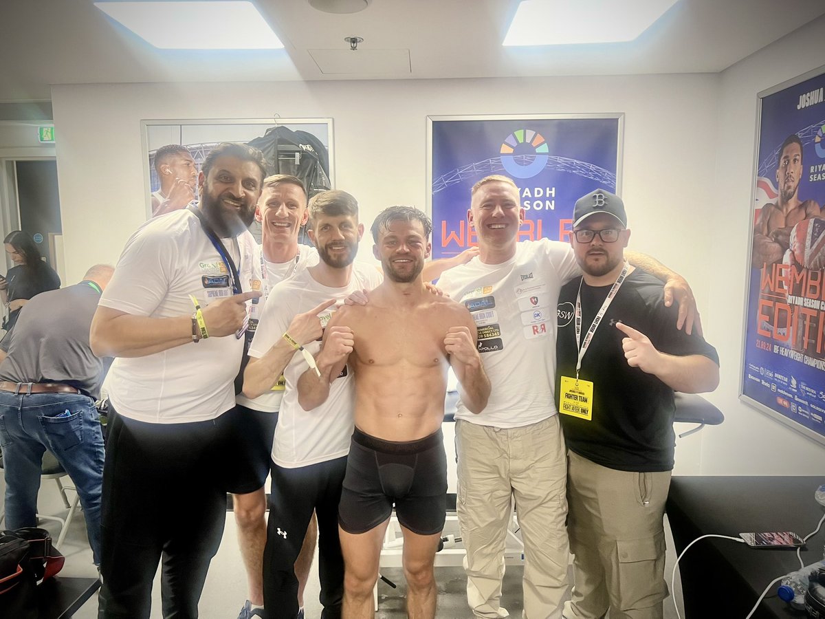 GSWorldwide_'s tweet photo. We came & we conquered!ποΈπ¬π§ A massive thank you to @Turki_alalshikh & @FrankWarren for the opportunity! We will see you again very soon! #TEAMPADLEY #GSWBOXING https://t.co/MsoyS0PMSl
