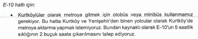 ernelia44's tweet image. İETT'ye 5 Ağustos tarihinde E-3,E-9,E-10 ve E-11 hatları ile ilgili düzenlemeleri içeren bir dilekçe göndermiştim.
Dilekçenin özetini buraya atıyorum. +