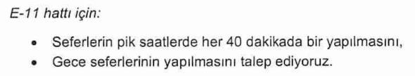 ernelia44's tweet image. İETT'ye 5 Ağustos tarihinde E-3,E-9,E-10 ve E-11 hatları ile ilgili düzenlemeleri içeren bir dilekçe göndermiştim.
Dilekçenin özetini buraya atıyorum. +