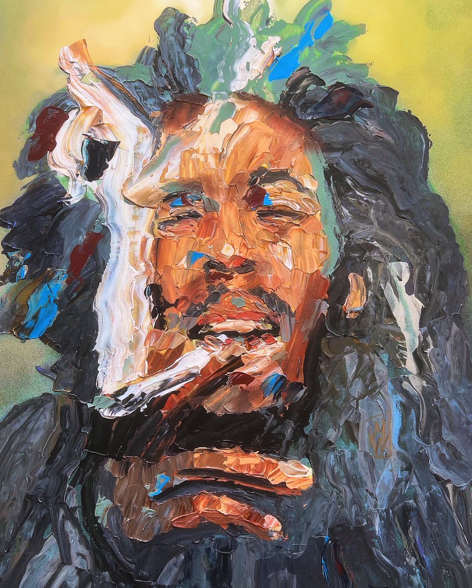 bobmarley's tweet image. “Who are you to judge me, and the life that I live?” #JudgeNot #BobMarley

🎨 by IG [@]wehnermike 
#bobmarleyart