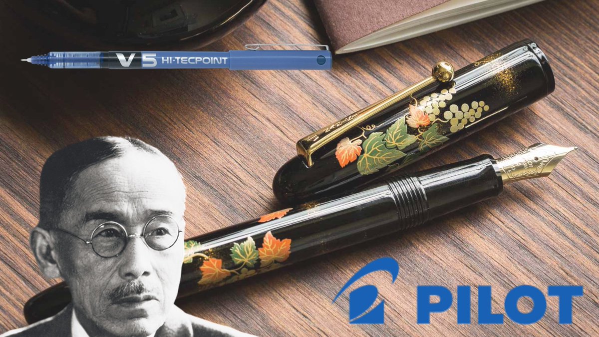 El joven japonés Ryosuke Namiki dejó la marina mercante en 1906 para dedicarse a la enseñanza. Su interés por los instrumentos de escritura utilizados en la cartografía naval lo llevó a fundar una empresa que daría origen a un legendario producto: Pilot. Tira del hilo 🧵👇🏽👇🏽👇🏽