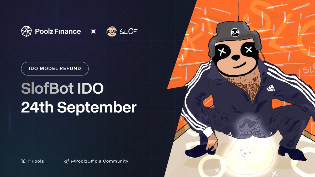 Poolz__'s tweet photo. New IDO: SlofBot

@SlofBot is the future of multi-chain #memecoin launches on Telegram, with 100,000+ users. It provides a launchpad, token sniper, buy bot, trending, and raiding tools—building a creative and growth-driven ecosystem.

💡 Memecoin Launchpad
💡 100,000+ active users
💡 Slof Sniper, Slof Trending, Slof Buy Bot, Slof Raids
💡 Slof Alpha Pass: Exclusive Access to Validator Rewards & Revenue Sharing

Registration Link: https://t.co/KK5cLCb6x6