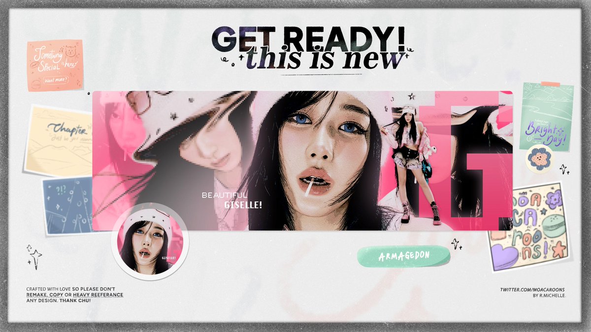 ㅤ

REPOST kalau kamu mau layout ARMAGEDON dari <a href="/moacaroons/">MICHELLE SUPPA SLR🧎🏻‍♀️</a>. (untuk 1 orang pemenang)

ㅤ