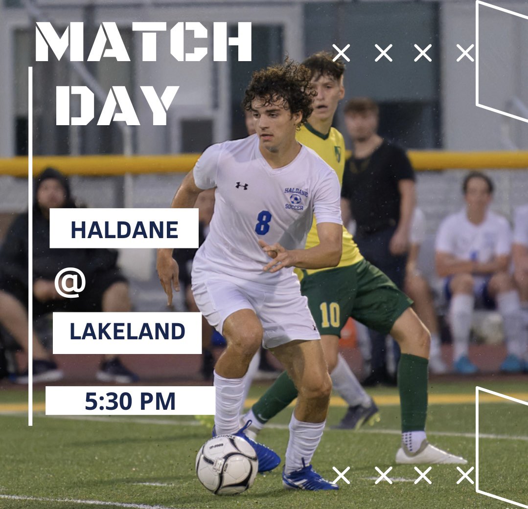 Ahmed (@ahmeddwidar12) on Twitter photo Matchday 4!
🕟: 5:30pm
🆚: Lakeland
📍: Lakeland High School
🏟️: stadium field
<a href="/HBlueDevils/">Haldane Athletics</a> <a href="/StephenHaynes4/">Stephen Haynes</a> <a href="/hoopsmbd/">Mike Dougherty</a> <a href="/JacobAframian/">Jacob Aframian</a> <a href="/HaldaneSchool/">Haldane Central School District</a> Matchday 4!
🕟: 5:30pm
🆚: Lakeland
📍: Lakeland High School
🏟️: stadium field
<a href="/HBlueDevils/">Haldane Athletics</a> <a href="/StephenHaynes4/">Stephen Haynes</a> <a href="/hoopsmbd/">Mike Dougherty</a> <a href="/JacobAframian/">Jacob Aframian</a> <a href="/HaldaneSchool/">Haldane Central School District</a>
