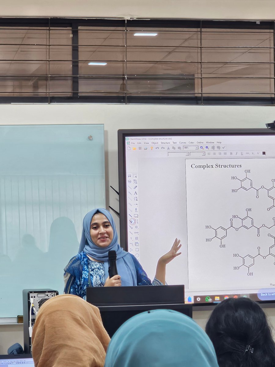 BuetAcs's tweet photo. Today, the enthusiast students attended an amazing workshop 'Chemdraw' arranged by ACS Student Chapter! A big thanks to Jarin Tasnim Maisha for conducting such an engaging session. Looking forward to more sessions and your presence, good people!
#BUETACS
#BUETBME
#ACS
#acsstudent https://t.co/PKFkr8B9c1