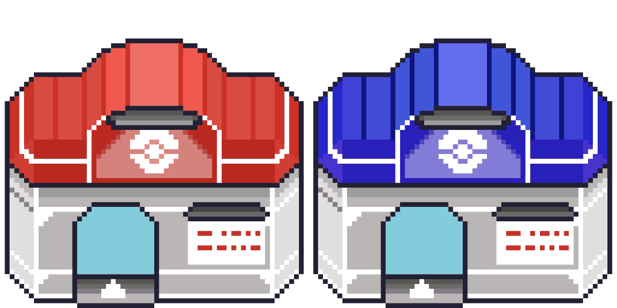 TheBigTimeCool's tweet photo. Been honing my skills at pixel art. So here's some stuff I've made :)
#pixelart #pixelartist #gamedev #aseprite https://t.co/3XYlVrN6G8