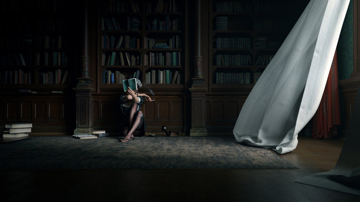loull_aroll's tweet photo. Some wallpapers from the stills taken from the video.
#Wallpapers #cosplay #LouLL_AroLL #Maid #blender #victorian #3drender #3dart #artstation #メイド #sculpture #cg女仆 #白丝 #黑丝 #女仆 #丝袜 #女仆装 #3Dcharacter #Masterless #零号主人