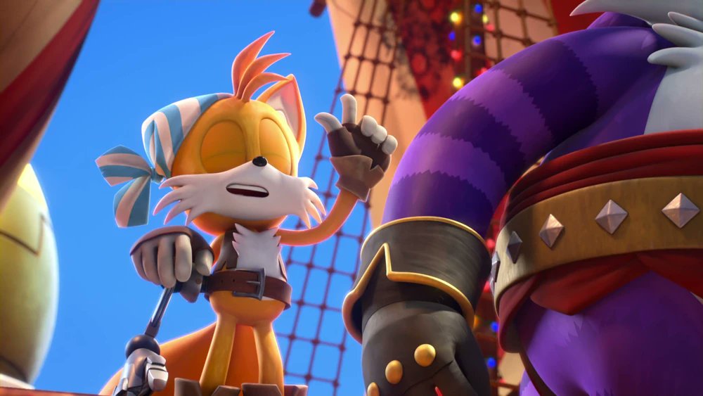 TailsFantoo's tweet photo. Sails Tails ✨💛🏴☠️
#SonicPrime #SailsTails #MilesTailsPrower https://t.co/vokRPqxooI