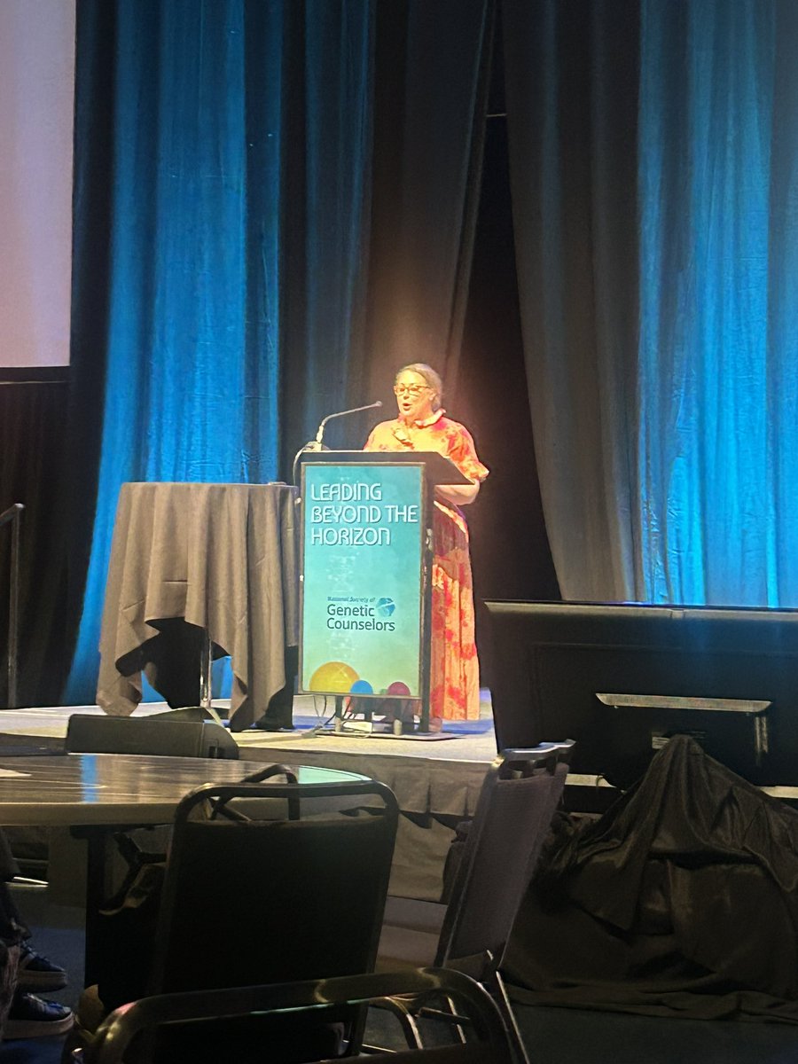 It’s a wrap! Now on to grab some beignets (I’m wearing all black- why???). Excited for next year with Sarah Bannon at the helm! #NSGC24 #genechat
