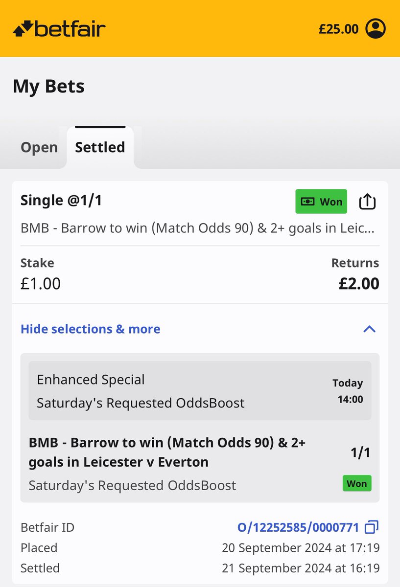 nick944007's tweet photo. @BadManBetting All I wanted to do is enjoy the ladder but Betfair ruined that . Badman have a word https://t.co/ejSkkJdmIn