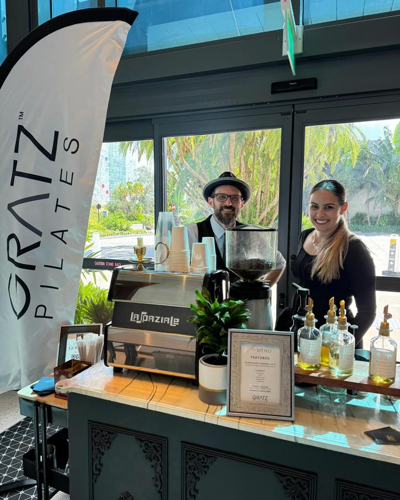 Gratz Pilates is at the Classical Pilates USA symposium. Please stop by if you are attending and meet Our new owners John Riccitiello and Elizabeth Osterman along with David Rosencrans