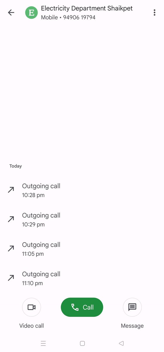 MNDK95's tweet photo. @tgspdcl khali electricity bill ke time pe akar  dum karne se hatke koi aur team b hungi jo consumer ke calls responsed karne tried connecting to department number which is of no use its been 3hr now no electricity in neeraj colony Tolichowki! https://t.co/LAaTvqVTMU