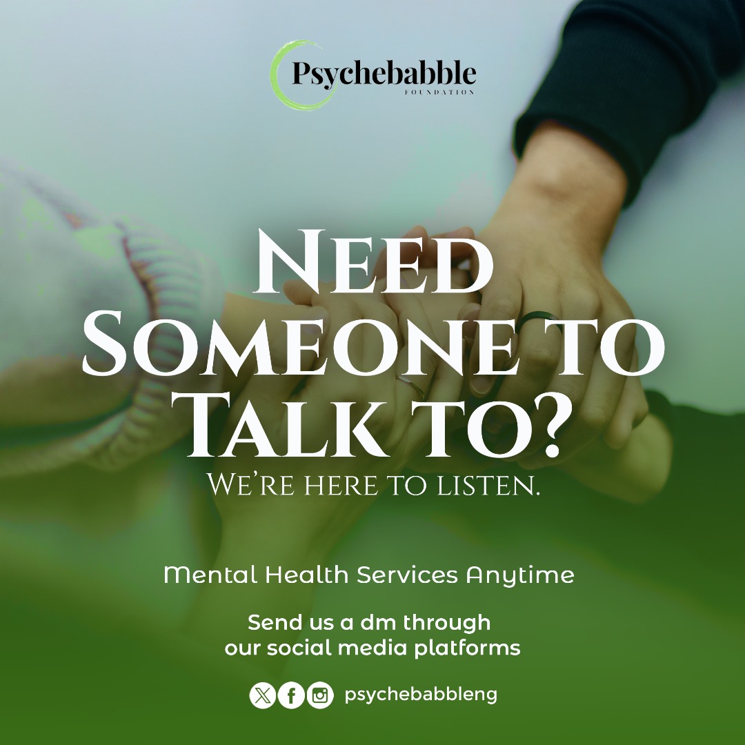 Psychebabble Foundation | Mental Health Africa tweet media