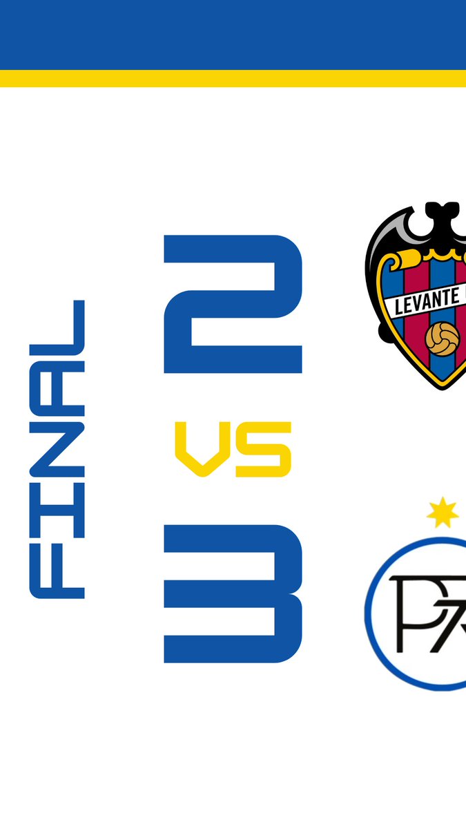 🔚 FINAL en Valencia 

<a href="/CDMaristasVlc/">CD Maristas Valencia</a> 2️⃣ 🆚 3️⃣⿣<a href="/PR7MurciaFS/">PR7 Murcia F.S.</a>

#Diadepartido
#SomosCanteraPR7
#LaFamilia 💙