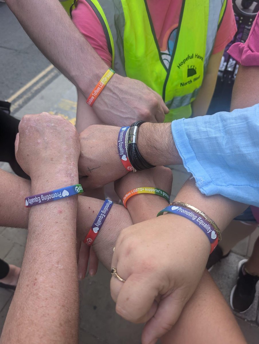 RainbowToffees's tweet photo. •“For just £3, you can make a statement! Grab your Rainbow Toffee Silicone Wristband today and help us promote equality and eradicate discrimination. 🌈 Join the movement. #WearEquality” https://t.co/sxGOWaQtRj