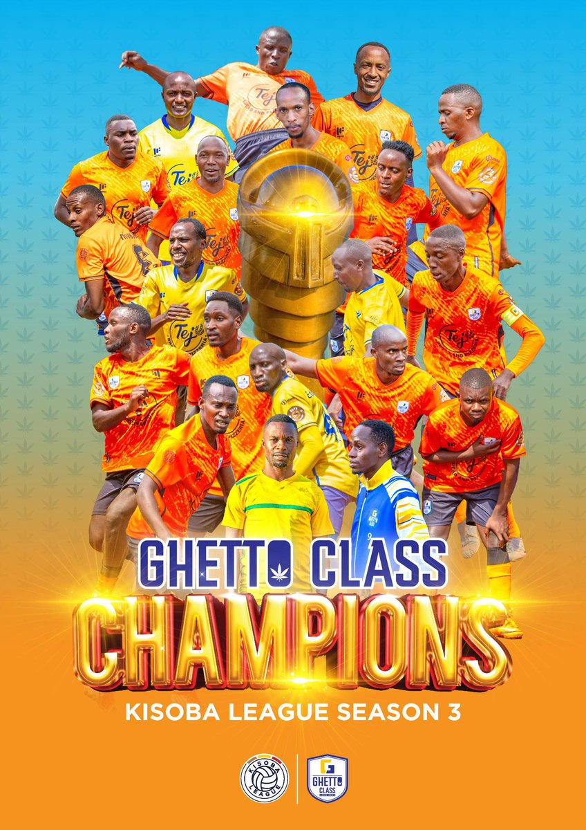 TOSA FC (@tosa_fc) on Twitter photo Congratulations <a href="/GhettoClass_05/">GhettoClass π</a> our brothers from <a href="/KISOBALeague/">KISOBA LEAGUE</a> .
We know how it feels like to be a champion.π€π Congratulations <a href="/GhettoClass_05/">GhettoClass π</a> our brothers from <a href="/KISOBALeague/">KISOBA LEAGUE</a> .
We know how it feels like to be a champion.π€π
