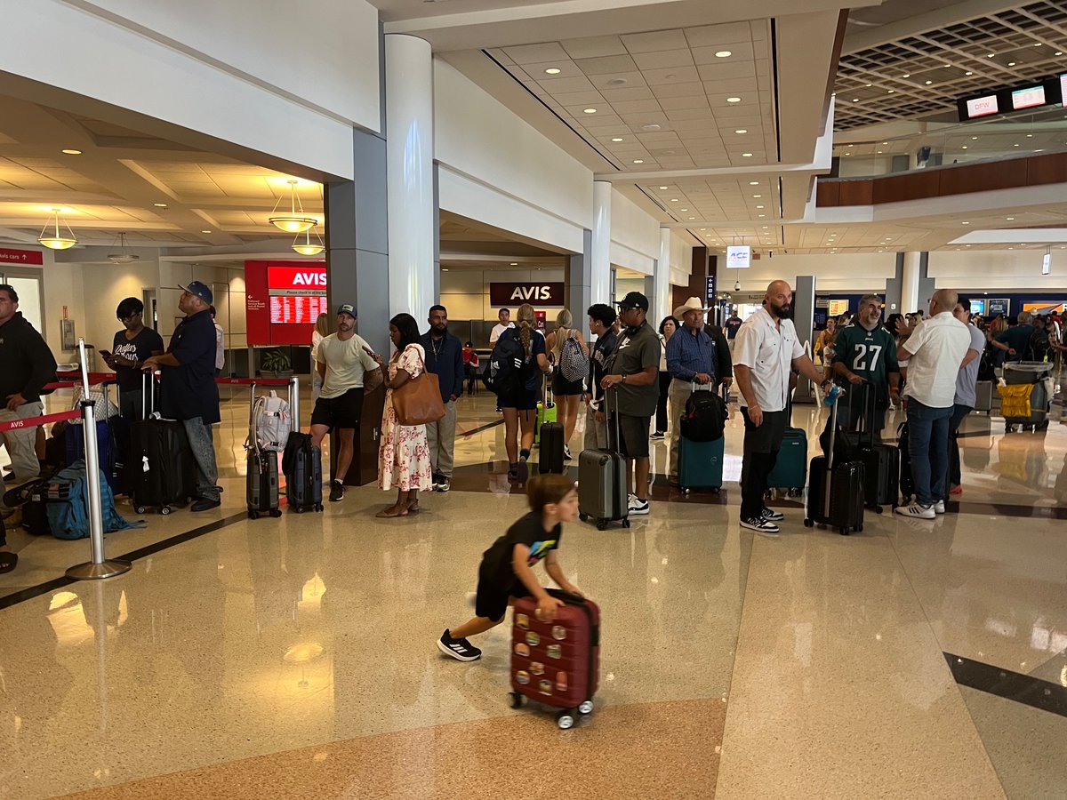 Will Nober (@wnober) on Twitter photo At DFW. <a href="/Avis/">Avis Car Rental</a> quoting 2 hour wait times for cars *to people who already have reservations.* There are over 10 kiosks but only 3 staffed. They must be knowingly overbooking! At DFW. <a href="/Avis/">Avis Car Rental</a> quoting 2 hour wait times for cars *to people who already have reservations.* There are over 10 kiosks but only 3 staffed. They must be knowingly overbooking!