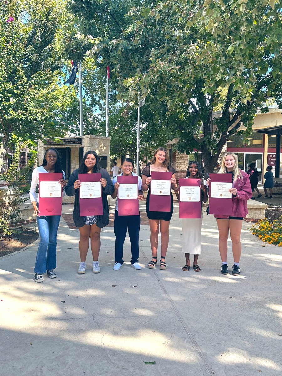 We want to congratulate each one of these ladies for being awarded either being on the Deans List or Presidents’s List. Good job ladies!