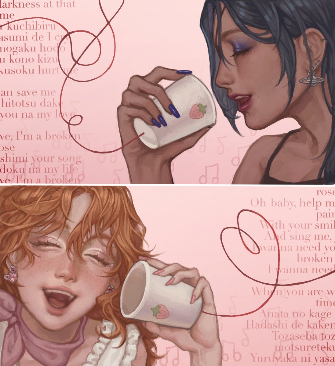 fem!#chaeya but #nana reference again