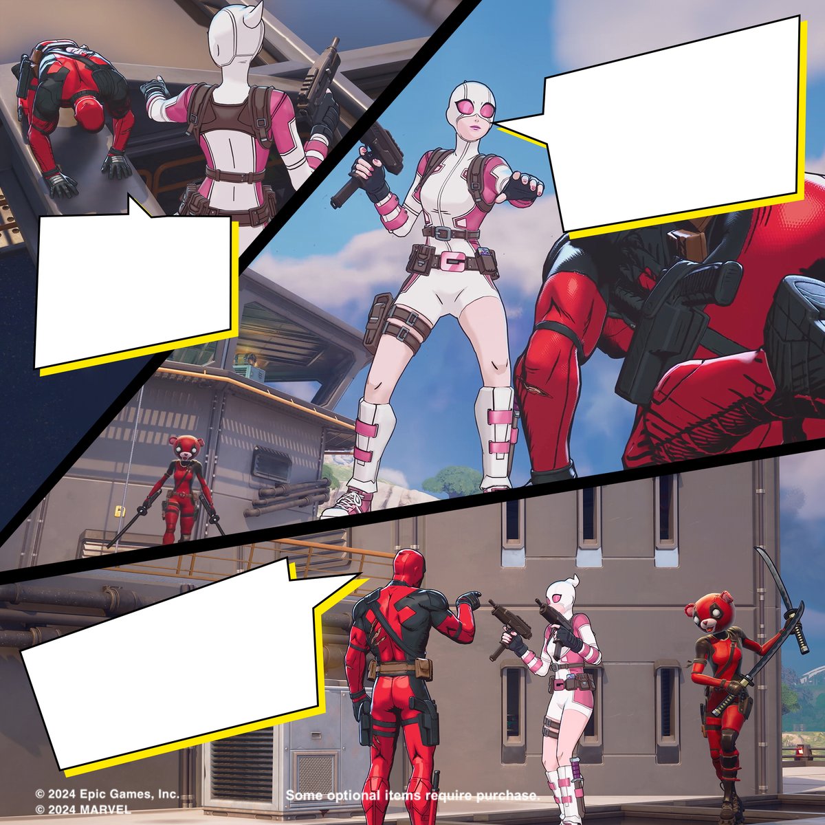 Fortnite's tweet image. Caption this moment (2.0)