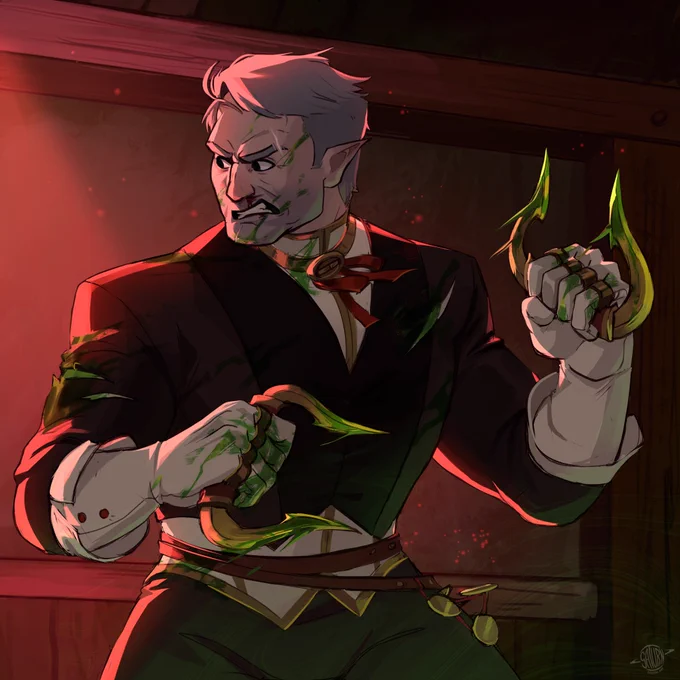 Decided to join the fun too but with my own twist#Gravityfalls #DragonAge 