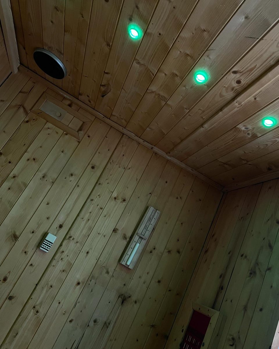 Infrared sauna install in the local gym 👍