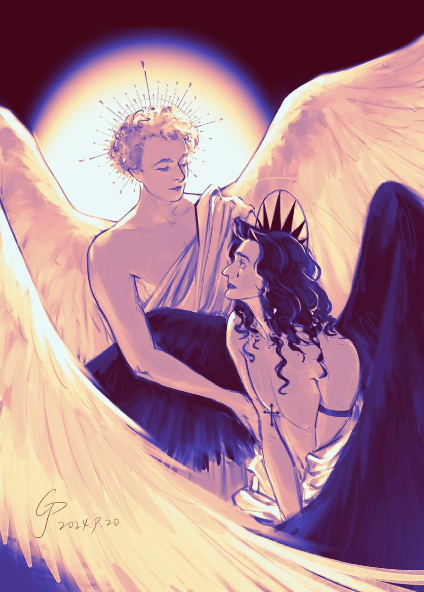 TAKE ME TO CHURCH
#GoodOmens #GoodOmens2 #GoodOmensFanArt #ineffablehusbands #Aziraphale #Crowley #aziracrow