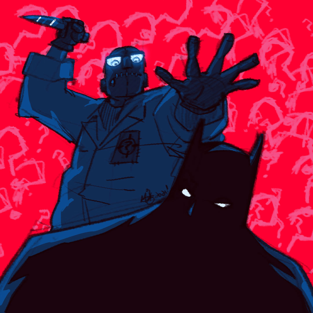 mjgoodwinart's tweet photo. Happy #BatmanDay over at @JetpackComics today! Go get some bat-swag and say hi. Also here's some bat-doodles from years past...
-
#batman #BatmanDay2024 #comics #justmakecomics #art #artwork #artist #dccomics #sketch #illustration https://t.co/rVP85yxGtb