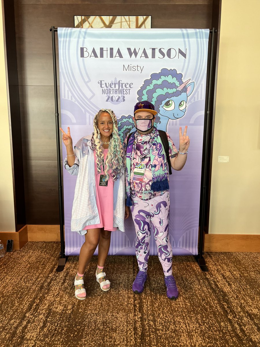 TaylorBMcardle's tweet photo. G5 Appreciation Post: I met a number of the VA’s @EverfreeNW a year ago. Hands down the most wholesome folks you will meet from @bahiawatson @_jennawarren @AmandaMartinezM to @AnaSani14. Thank you for bringing these characters to life and know you have a ton of support from us 💜 https://t.co/xxaJv9cwwO