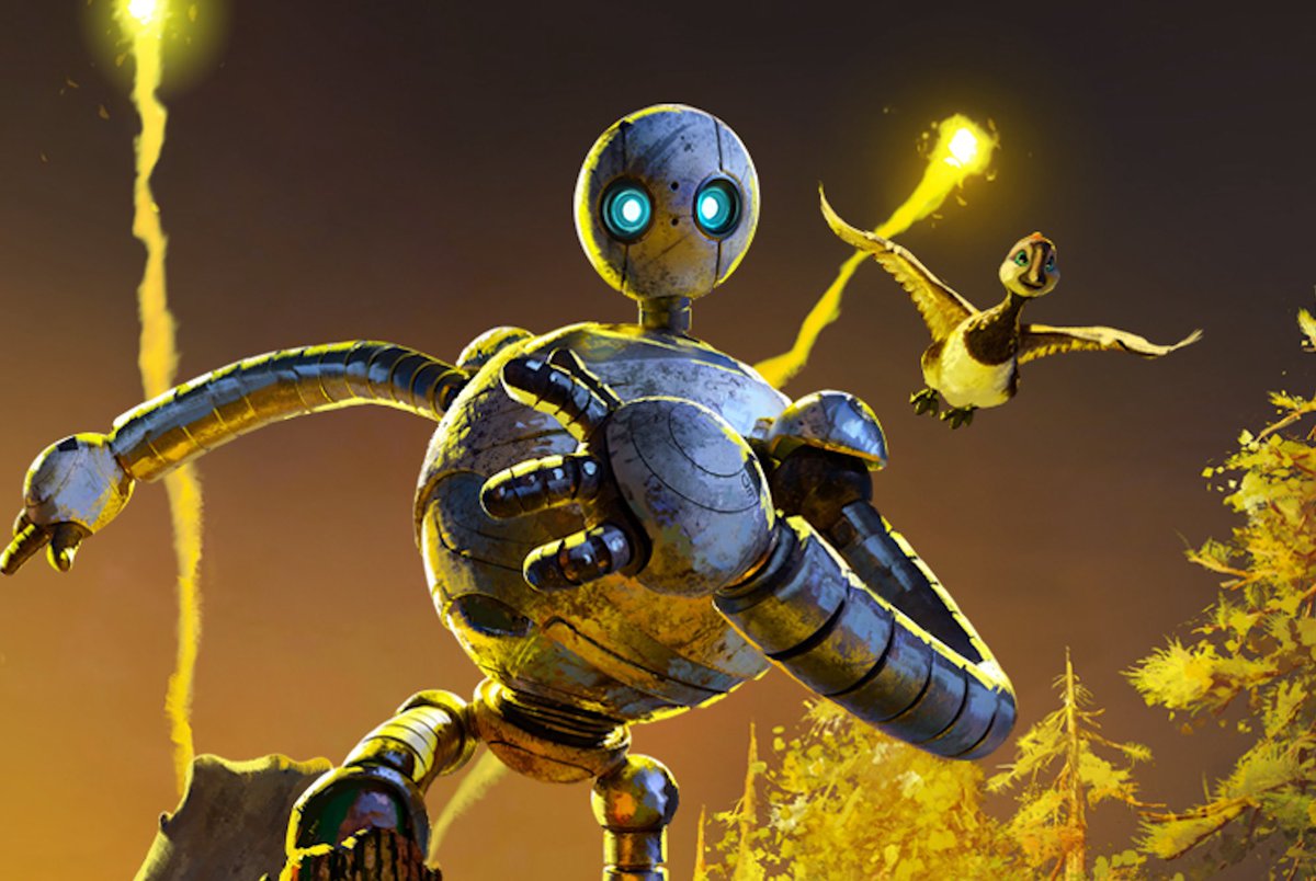 Bryan_Kluger's tweet photo. The Wild Robot is the sweetest film. 

This animated masterpiece stands next to Wall-E and Up. 

One of the best films you’ll ever see. 

And an epic musical score. 

I 10000% love this film forever. 

@Dreamworks #TheWildRobot #FantasticFest https://t.co/Ub3LJGSxAq