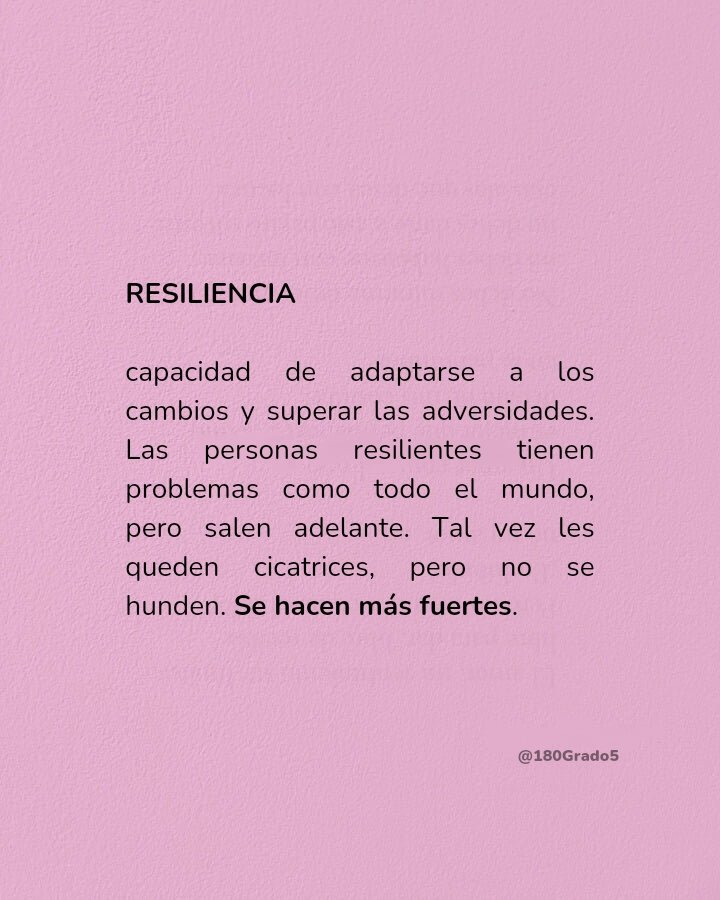🌼🌸RESILIENCIA🌸🌼