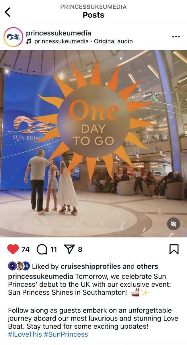 I’m really looking forward to visiting <a href="/PrincessUKmedia/">Princess Cruises UK and Europe</a> #SunPrincess tomorrow. I’ve been fairly quiet on social media because I’ve been so busy with family life and work lately. But I’m pleased that I can share with you my next ship visit. #cruise