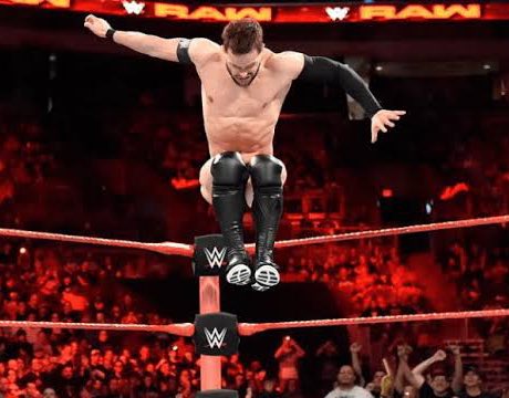 Bro thinks he’s Finn Balor 😭