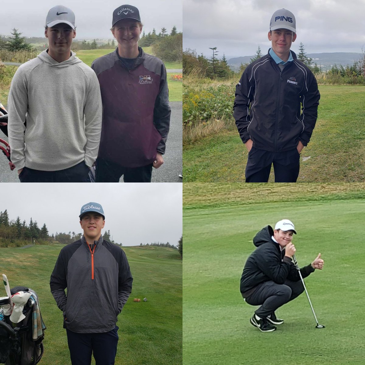 ⛳️Our QE Golf Team are the 2024 High School Tournament Boys Champions! 

🏌🏻Andrew Barrett
🏌🏼Declan Flynn
🏌🏼Lucas LeDrew
🏌🏻David Rhodenizer
🏌🏻Ben Collins

🏌🏻TS: Trevor Rowe 

<a href="/NLGolf/">GolfNL</a> <a href="/TownofCBS/">Conception Bay South</a> <a href="/trerowenl/">Trevor Rowe</a> <a href="/QERHS_SC/">QE Student Council</a>