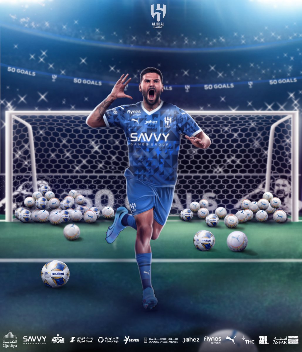 🔝🚝 "ميترو" يصل لمحطته الـ"50” مع #كبير_آسيا 🤩

3️⃣5️⃣ هدفًا في "دوري روشن"
9️⃣ أهداف في "دوري الأبطال"
4️⃣ أهداف في "كأس الملك" 
3️⃣ أهداف في "كأس السوبر"