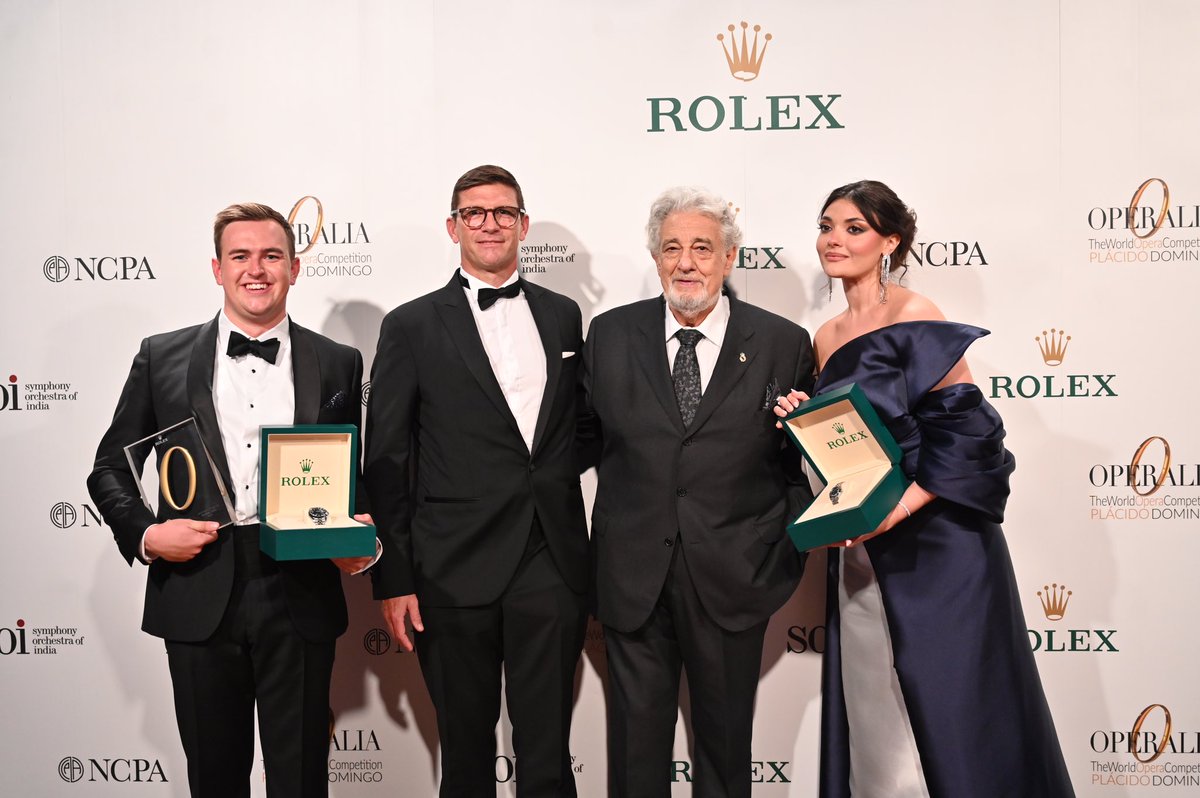 operaliacomp's tweet photo. ⭐ We are proud to announce the Winners of this year’s edition of Operalia!

🏆 First Prize
Kathleen O’Mara, soprano, USA
Le Bu, bass-baritone, China https://t.co/EqqlCb0fV4