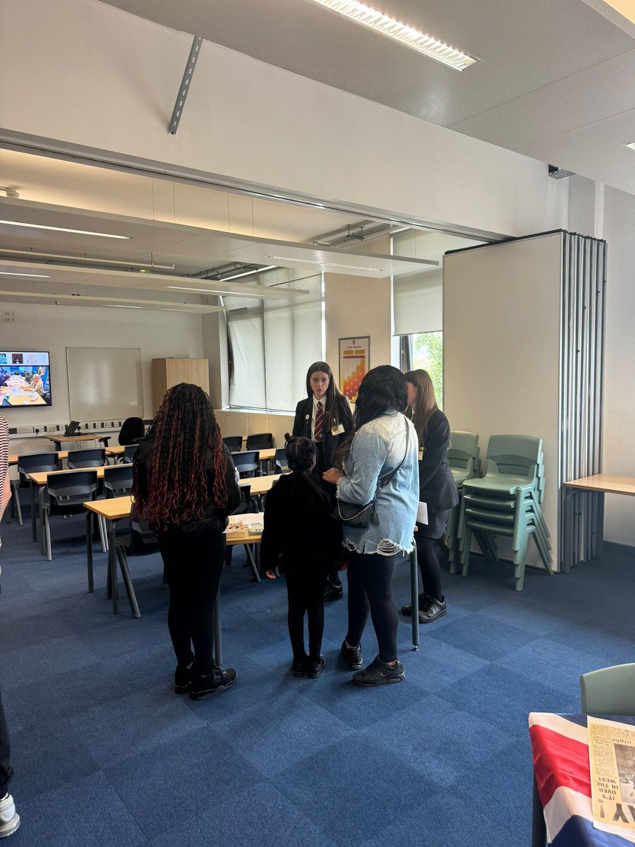 HSWVHolocaust's tweet photo. Libby and Bella did a tremendous job at open morning talking to prospective parents and students about our @UCL_Holocaust Quality Mark status, @RWBAHolocaust #HtFMeUs project and other associated projects like #DiverseCity and @AnneFrankTrust work. Everyone was rightly impressed! https://t.co/qzXy07xYIT