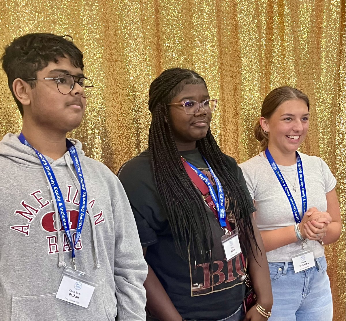 SammiBetham's tweet image. Building community and having an absolute blast at the @VbcpsDEI Annual TIDE Student Coalition Kickoff! So proud of our @FirstColonialHS student leaders and all @vbschools students representing their school communities! #WeRFC  #WeRVBSchools! 🙌🏼💙🫶🏻