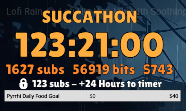Pyrrhixz's tweet photo. Day 6 of #Succathon is over! We got a chance to chat with @Rachellular (EN VA for Zwei in #NIKKE ) and placed 12th in our Union Raids
We also met our 500k channel point goal and added another 24 hours to the timer!
Big thanks to @missnekopon for co-hosting with me and for everyone who supported today!
Shoutout to @ReikaTheShark @Vixen_VTuber and @Zeth3n for the raids!!!