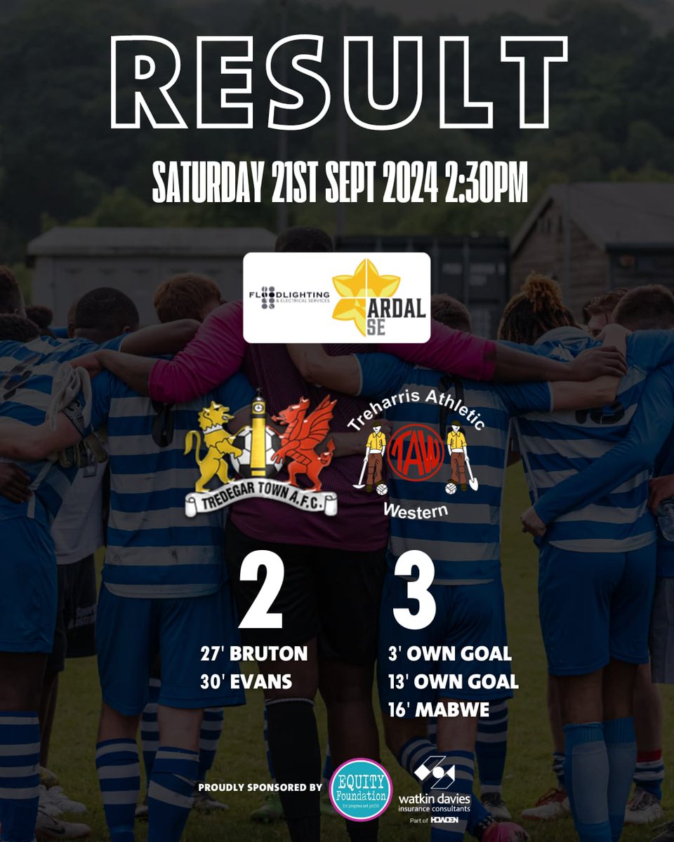 The 1sts return home with the all important 3 points.
All the damage was done in the first 16 minutes, and we saw it out 2nd half to get the points.
#TAWFC