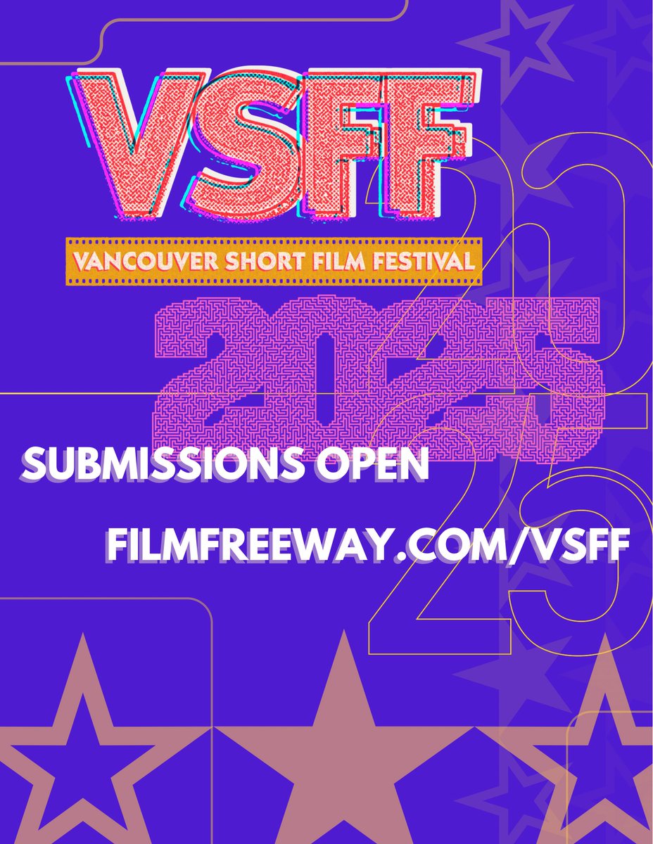 VSFF 2025 is in the horizon!!! Filmmakers from British Columbia and across the country, head over to the link in our bio to submit your films! 💐

Next year marks the 15th edition of the Vancouver Short Film Festival! We’re driven to make it unforgettable 💥