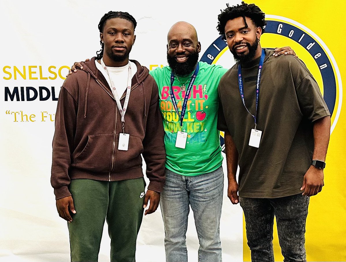 Dr. Anthony K. Johnson (@akjohnsoneds) on Twitter photo Week 6 down and a school year to go! No worries….WE GOT THIS!!!‼️👌🏾✊🏾 <a href="/SGTheBestNest/">SnelsonGoldenMS</a> <a href="/BMEsTalk/">Black Male Educators Talk</a> Week 6 down and a school year to go! No worries….WE GOT THIS!!!‼️👌🏾✊🏾 <a href="/SGTheBestNest/">SnelsonGoldenMS</a> <a href="/BMEsTalk/">Black Male Educators Talk</a>