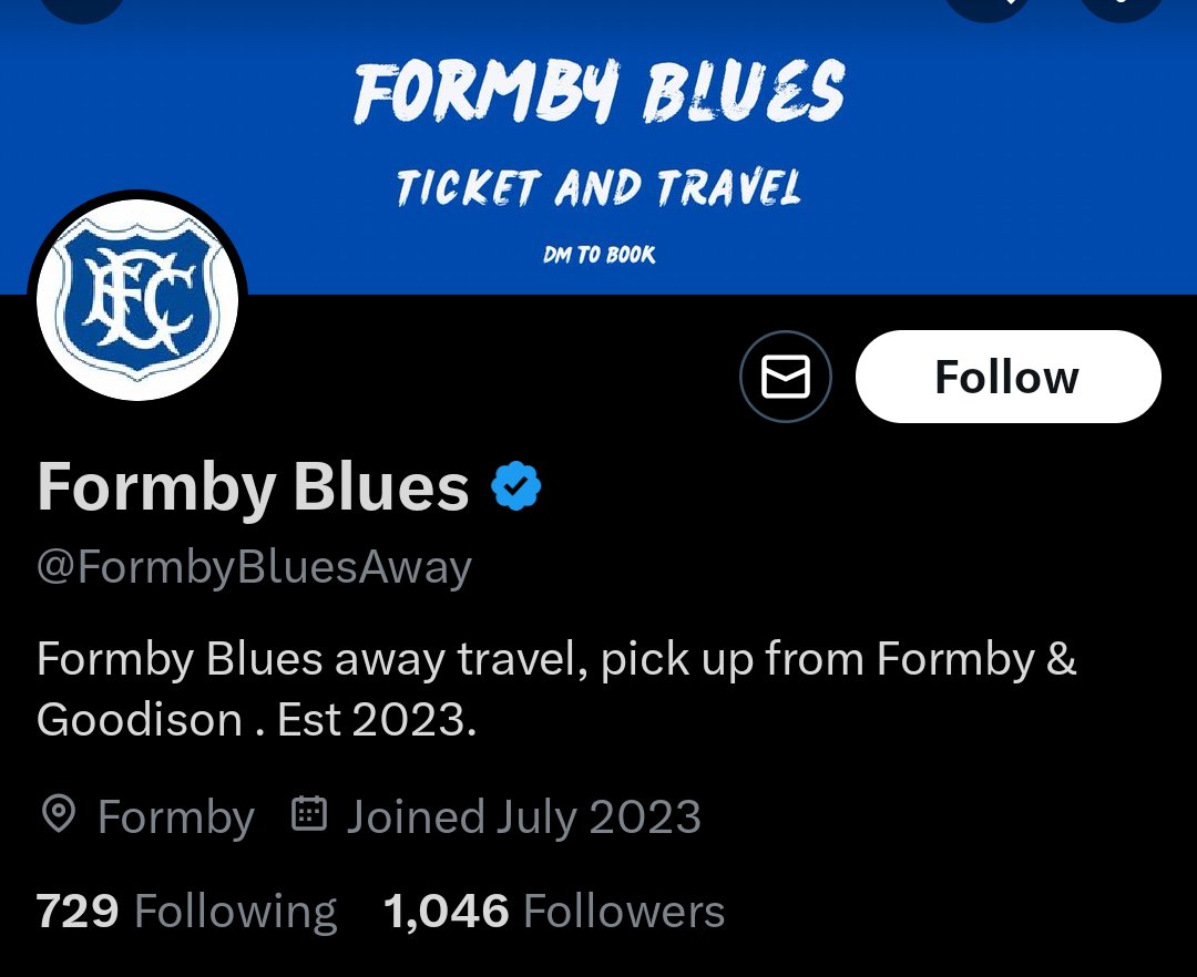 Calling all fellow blues, do not buy tickets from <a href="/FormbyBluesAway/">Formby Blues</a> - by all accounts a robbing shithouse #UTFT