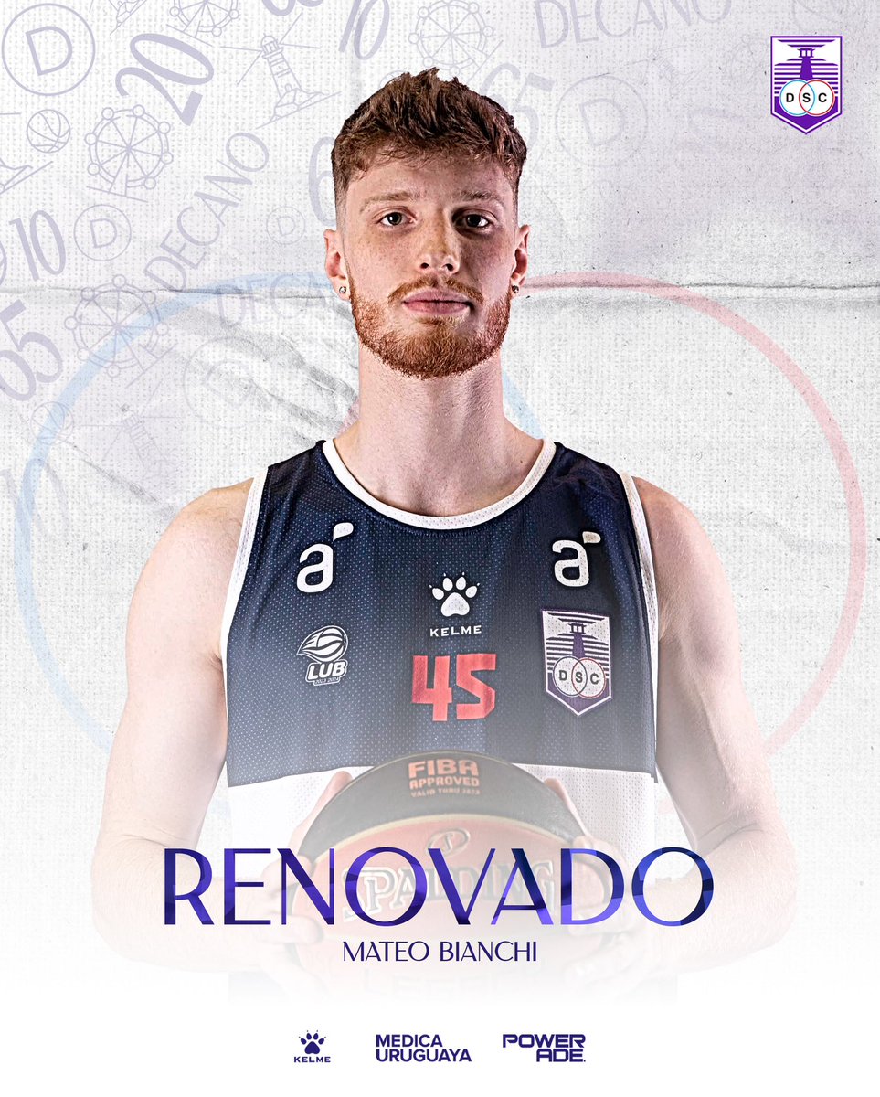 DSCbasquet's tweet photo. 𝐹𝑖𝑟𝑚𝑎 𝑑𝑒 𝑙𝑎 𝑐𝑎𝑠𝑎 🥹✍🏼

𝐌𝐚𝐭𝐞𝐨 𝐁𝐢𝐚𝐧𝐜𝐡𝐢 renovó su vínculo con 𝐃𝐞𝐟𝐞𝐧𝐬𝐨𝐫 𝐒𝐩𝐨𝐫𝐭𝐢𝐧𝐠 por las próximas dos temporadas. 

¡Vamos por más, @mate23bianchi! 🐪 https://t.co/jwINaBEFOT