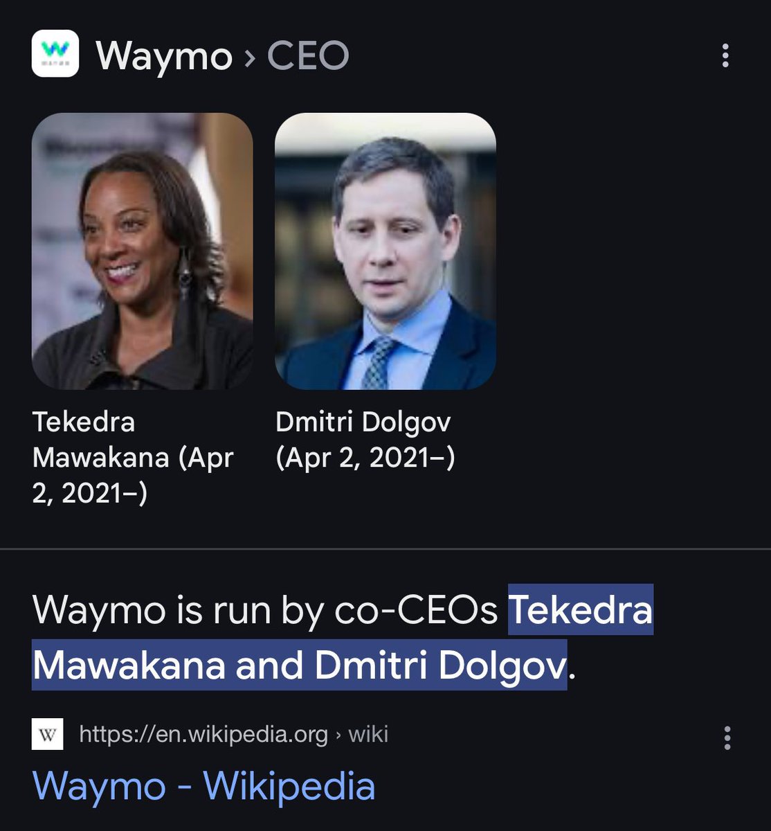 tszzl's tweet image. Tekedra … a ceo who’s name is literally Tech … a competitive advantage over her peers