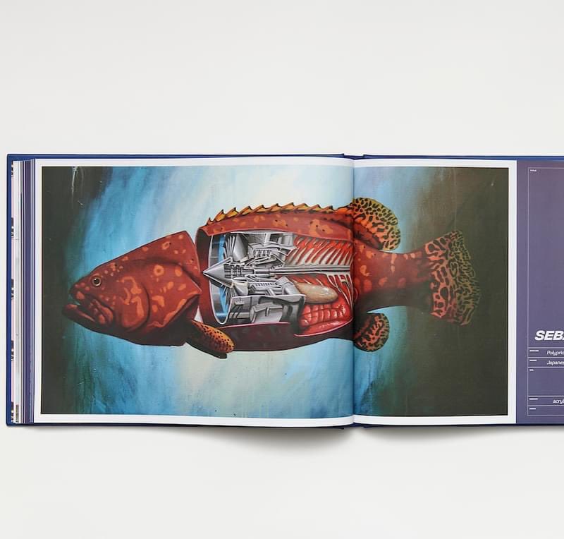 bowenstuff's tweet photo. Hello. Bee greetings sketched into any book orders this weekend (through 9/22) Blasphemous Nature, a Spot Gloss Hard cover book $45, 11x8.5” (opens to 22x8.5”) 192 pages, 100+ color plates. Have a good weekend 🐝 https://t.co/PV5SfMgEVD https://t.co/zgGdhLIV3i