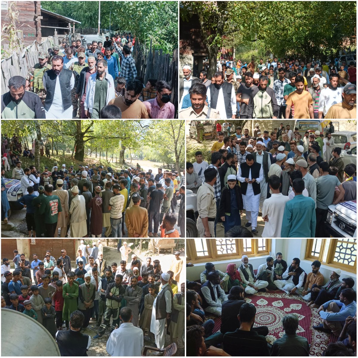 MuneerMirBK's tweet photo. Yesterday, Senior Political Leader and DPAP District President Kupwara, Muneer Mir, the DPAP candidate for 04-Lolab Constituency, visited various locations in Lolab during his door-to-door campaign, receiving an incredible wave of love and support from the people. https://t.co/O4k93WGdFP