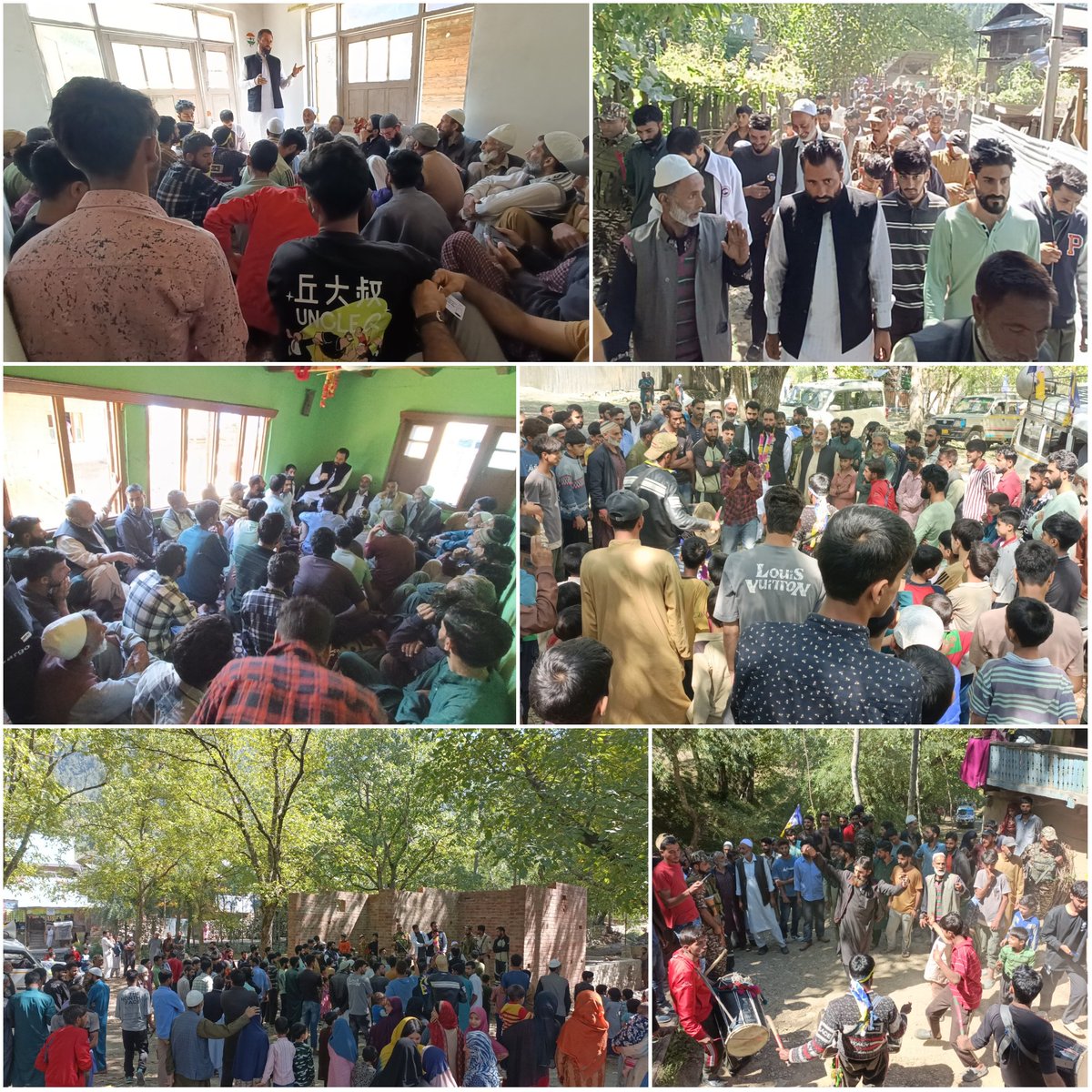 MuneerMirBK's tweet photo. Yesterday, Senior Political Leader and DPAP District President Kupwara, Muneer Mir, the DPAP candidate for 04-Lolab Constituency, visited various locations in Lolab during his door-to-door campaign, receiving an incredible wave of love and support from the people. https://t.co/O4k93WGdFP