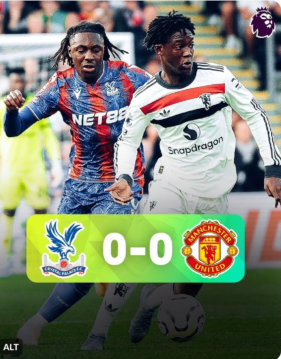 Palace unlucky in a 0-0  draw with Man Uleventh in today's mid table clash. Eze obviously feeling the pressure of being my fantasy football Captain, missed a couple of golden opportunities.  Utd huffed and puffed bless them.